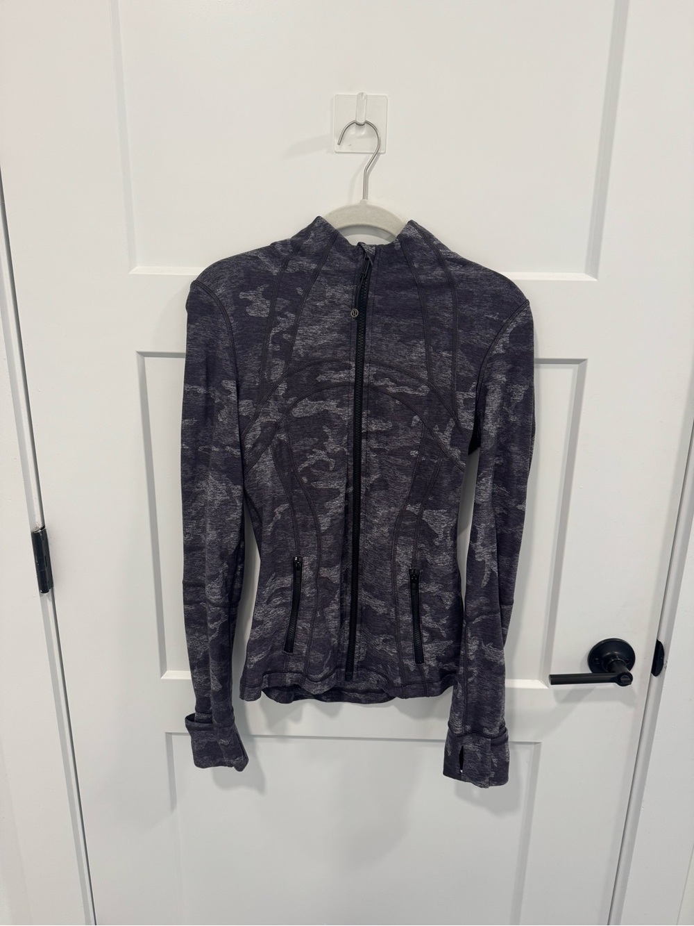 lululemon athletica Gray Camo Define Jacket